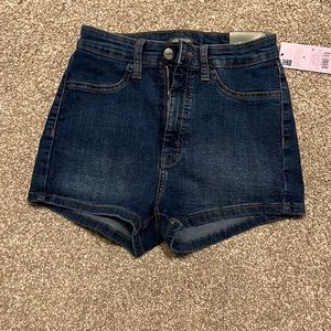 High rise shorts